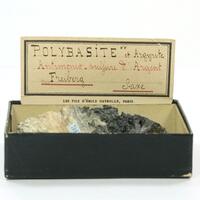 Polybasite With Acanthite