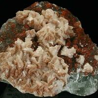 Fluorite Dolomite & Quartz Var Eisenkiesel