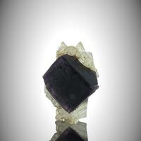 Fluorite With Calcite