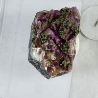Kolwezite On Dolomite