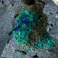 Linarite & Brochantite