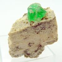 Fluorite On K Feldspar & Muscovite