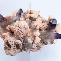 Amethyst Quartz & K Feldspar