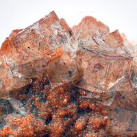 Ferruginous Quartz & Fluorite With Hematite