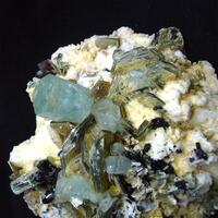 Aquamarine & Tantalite-(Mn)