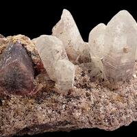 Elbaite Quartz & Lepidolite