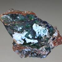 Zincolivenite Azurite Baryte Dolomite Calcite & Aragonite