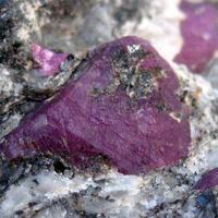 Ruby With Biotite