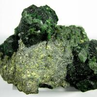 Uvarovite With Chromian Diopside & Cobaltpentlandite