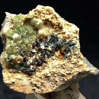 Demantoid With Mica Group
