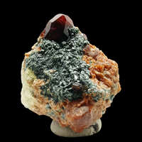 Grossular Var Garnet With Mica