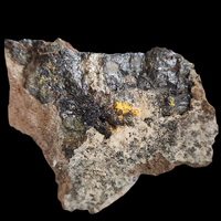 Uraninite With Pyrite & Natrozippeite