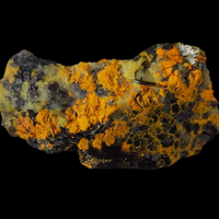 Gummite With Uraninite & Mica