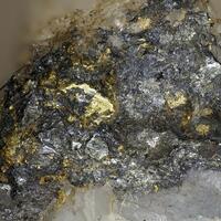 Native Gold & Tetradymite