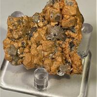 Siderite On Calcite With Quartz