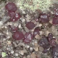 Lukrahnite & Cuprite & Mimetite