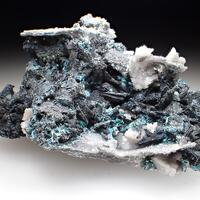Enargite & Serpierite & Calcite