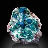 Tetrahedrite Azurite & Malachite