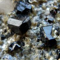 Cassiterite & Gilbertite