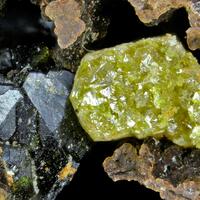 Iodian Bromian Chlorargyrite & Corkite