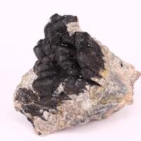 Uraninite Pitchblende On Calcite