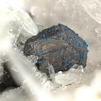 Connellite On Polybasite