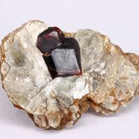 Spessartine On Muscovite