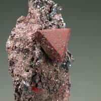 Zunyite & Hematite