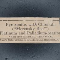 Platinum & Palladium Chromite