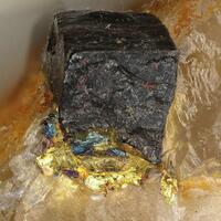 Gold & Limonite Psm Pyrite