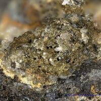 Native Gold With Pitchblende