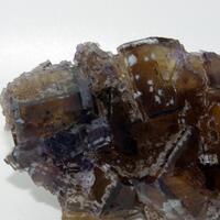 Fluorite With Baryte Inclusions
