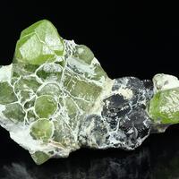 Forsterite Var Peridot & Magnetite