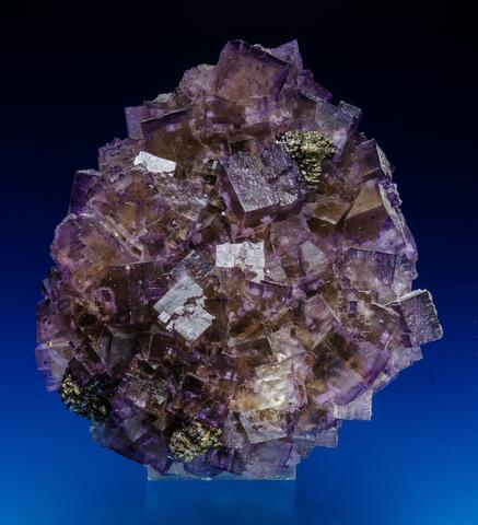 Mineral Images Only: Fluorite With Chalcopyrite From Southern Illinois