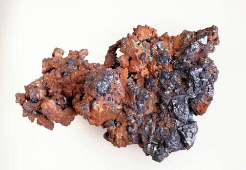 Mineral Images Only: Cuprite & Native Copper