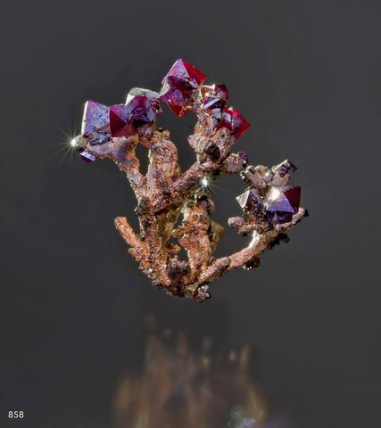 Mineral Images Only: Cuprite & Native Copper