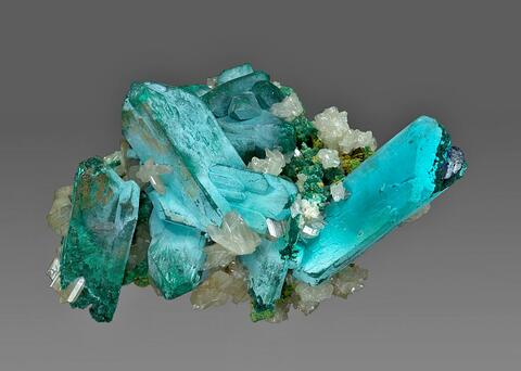 Mineral Images Only: Rosasite Psm Malachite & Cerussite