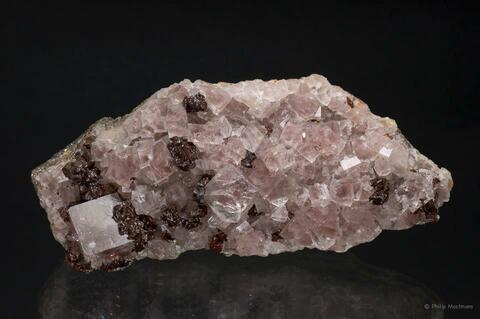 Mineral Images Only: Fluorite & Siderite