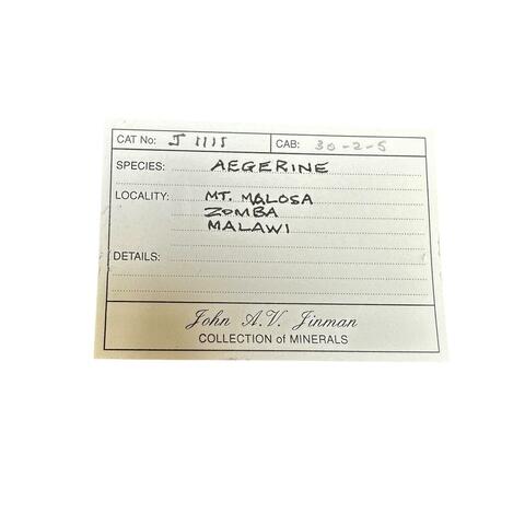 Label Images - only: Aegirine