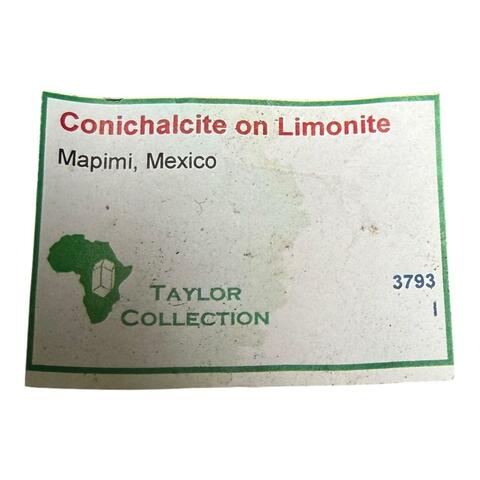 Label Images - only: Conichalcite