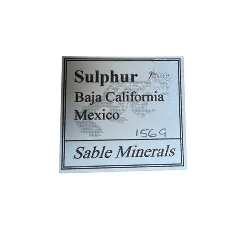 Label Images - only: Native Sulphur