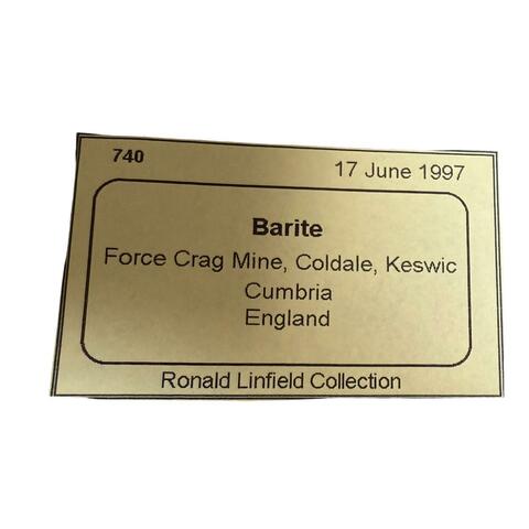 Label Images - only: Baryte