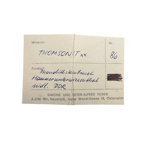 Label Images - only: Thomsonite