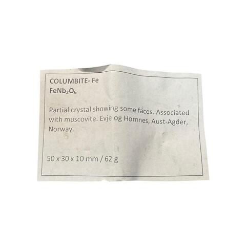 Label Images - only: Columbite-(Fe)