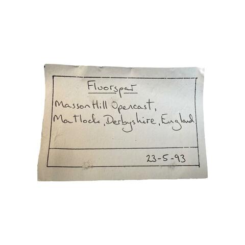 Label Images - only: Fluorite