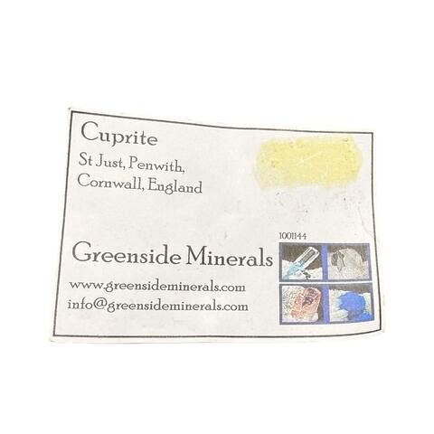 Label Images - only: Cuprite