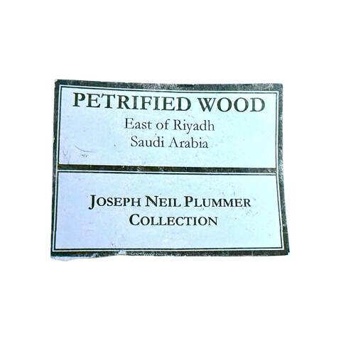 Label Images - only: Petrified Wood