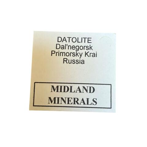 Label Images - only: Datolite