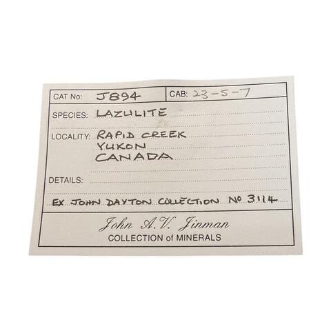 Label Images - only: Lazulite & Siderite