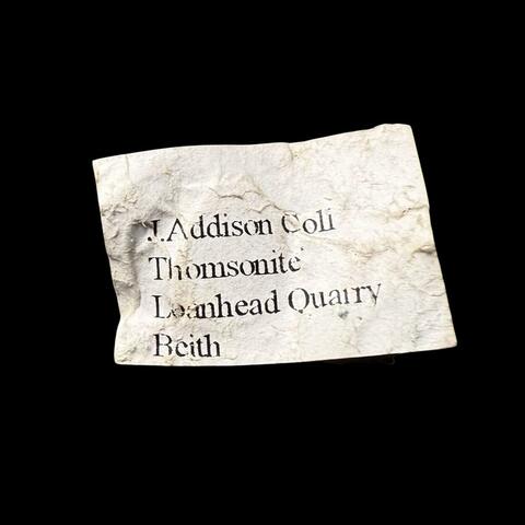 Label Images - only: Thomsonite